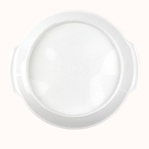 Vintage TUPPERWARE 617-3 Jel-N-Serve White Base Plate Gelatin Mold Replacement - Picture 2 of 4